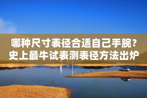 哪種尺寸表徑合適自己手腕？史上最牛試表測表徑方法出爐..專利申請中...