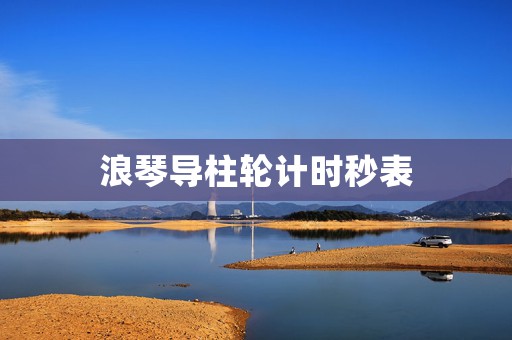 浪琴導(dǎo)柱輪計(jì)時秒表