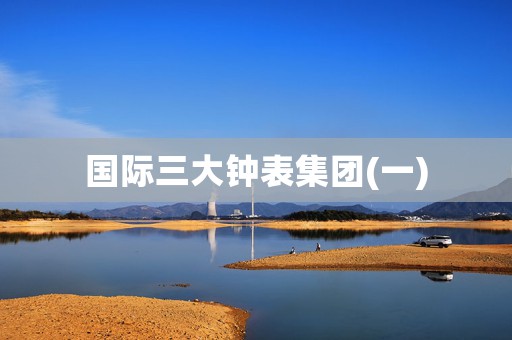 國際三大鐘表集團(一)