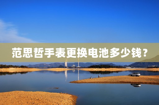 范思哲手表更換電池多少錢？