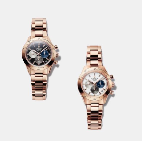真力時(shí)為屢獲殊榮的CHRONOMASTER Sport  推出新作金色及雙色表款！