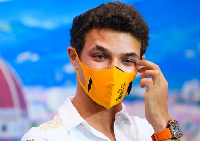 蘭多·諾里斯（Lando Norris）的75000美元理查德·米勒手表在2020年歐洲杯后被刷屏