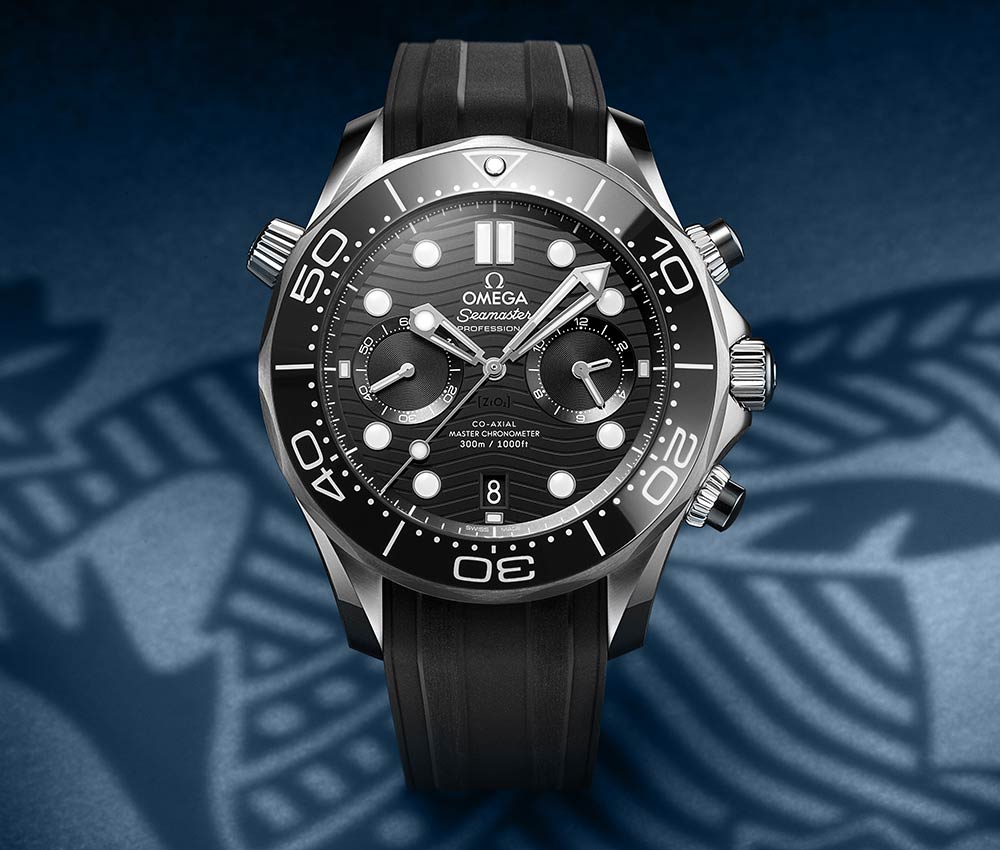 歐米茄Seamaster Diver 300M米計(jì)時(shí)碼表