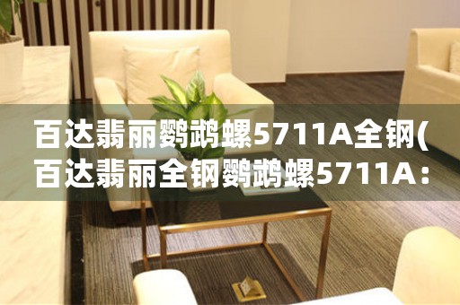 百達翡麗鸚鵡螺5711A全鋼(百達翡麗全鋼鸚鵡螺5711A：鋼鐵華麗舞者)