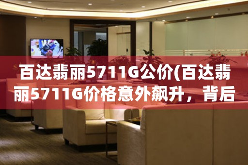 百達(dá)翡麗5711G公價(jià)(百達(dá)翡麗5711G價(jià)格意外飆升，背后真相揭秘！)