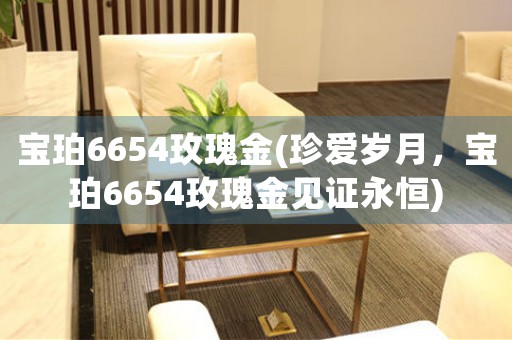 寶珀6654玫瑰金(珍愛歲月，寶珀6654玫瑰金見證永恒)