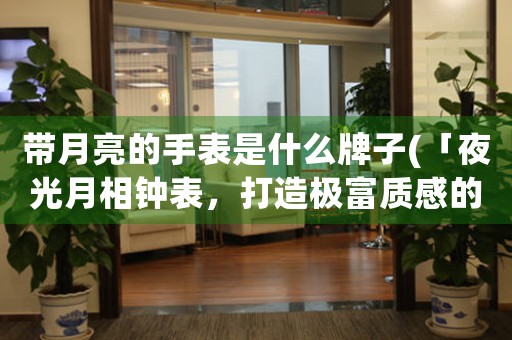帶月亮的手表是什么牌子(「夜光月相鐘表，打造極富質感的智能時尚」)