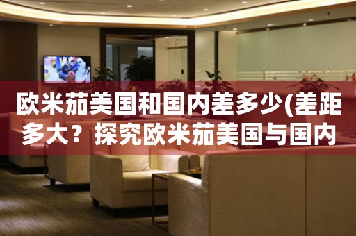 歐米茄美國(guó)和國(guó)內(nèi)差多少(差距多大？探究歐米茄美國(guó)與國(guó)內(nèi)市場(chǎng)的差異)