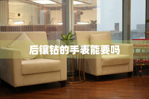 后鑲鉆的手表能要嗎