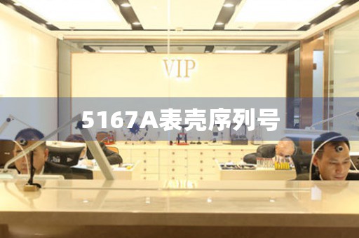 5167A表殼序列號(hào)