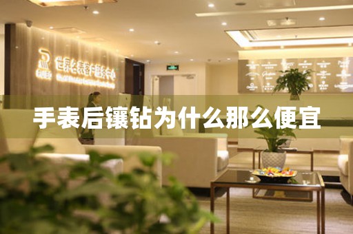 手表后鑲鉆為什么那么便宜