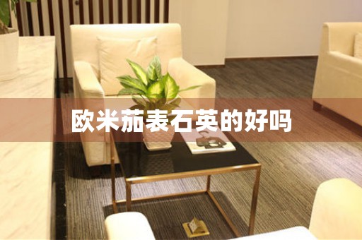 歐米茄表石英的好嗎