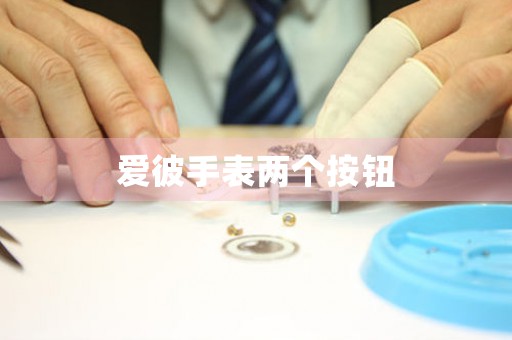 愛彼手表兩個(gè)按鈕