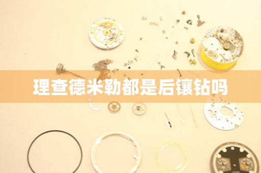 理查德米勒都是后鑲鉆嗎
