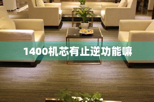 1400機芯有止逆功能嘛