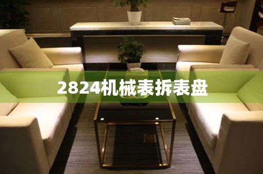 2824機(jī)械表拆表盤(pán)