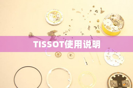 TISSOT使用說明
