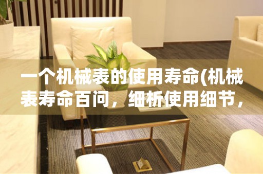 一個(gè)機(jī)械表的使用壽命(機(jī)械表壽命百問，細(xì)析使用細(xì)節(jié)，為您量身定制完美護(hù)表計(jì)劃！)