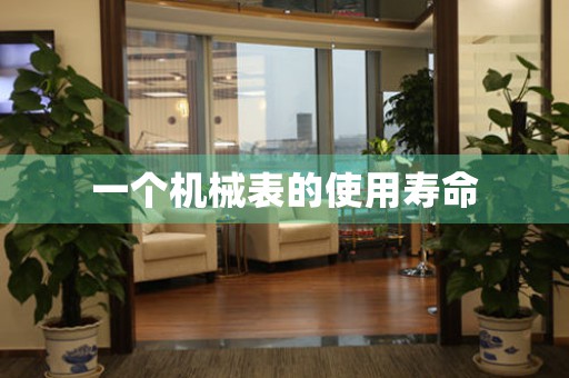 一個(gè)機(jī)械表的使用壽命