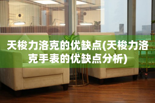 天梭力洛克的優(yōu)缺點(diǎn)(天梭力洛克手表的優(yōu)缺點(diǎn)分析)