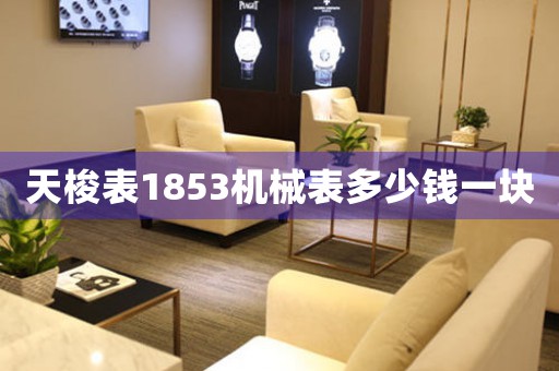 天梭表1853機械表多少錢一塊