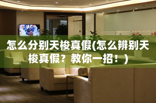 怎么分別天梭真假(怎么辨別天梭真假？教你一招！)