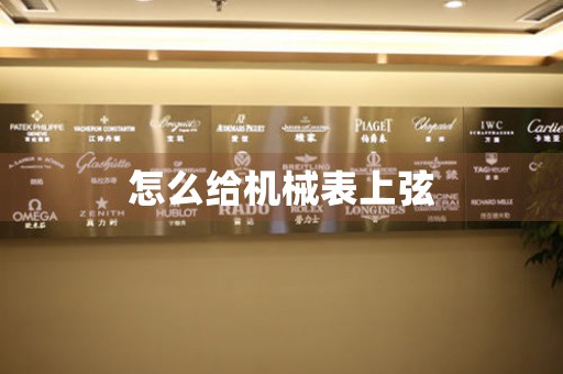 怎么給機(jī)械表上弦