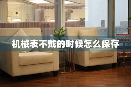 機(jī)械表不戴的時(shí)候怎么保存