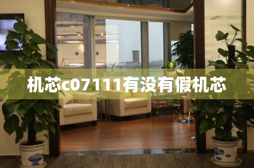 機(jī)芯c07111有沒(méi)有假機(jī)芯