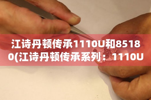 江詩丹頓傳承1110U和85180(江詩丹頓傳承系列：1110U與85180)
