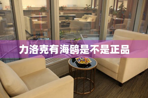 力洛克有海鷗是不是正品