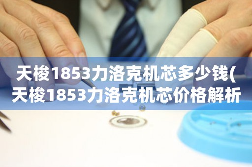 天梭1853力洛克機芯多少錢(天梭1853力洛克機芯價格解析)