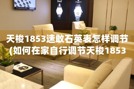 天梭1853速敢石英表怎樣調(diào)節(jié)(如何在家自行調(diào)節(jié)天梭1853速敢石英表時間？)