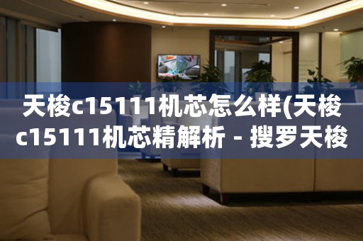 天梭c15111機芯怎么樣(天梭c15111機芯精解析 - 搜羅天梭表迷所需知識！)
