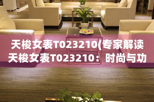 天梭女表T023210(專家解讀天梭女表T023210：時尚與功能并重的完美結(jié)合)
