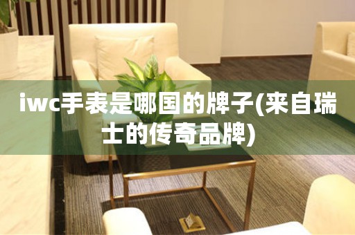 iwc手表是哪國的牌子(來自瑞士的傳奇品牌)