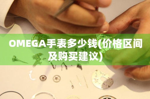 OMEGA手表多少錢(價格區(qū)間及購買建議)