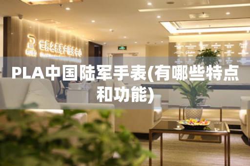 PLA中國(guó)陸軍手表(有哪些特點(diǎn)和功能)