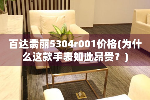 百達翡麗5304r001價格(為什么這款手表如此昂貴？)