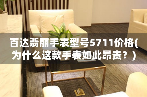 百達翡麗手表型號5711價格(為什么這款手表如此昂貴？)