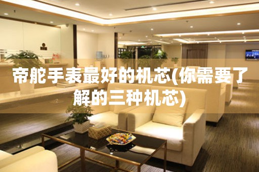 帝舵手表最好的機(jī)芯(你需要了解的三種機(jī)芯)