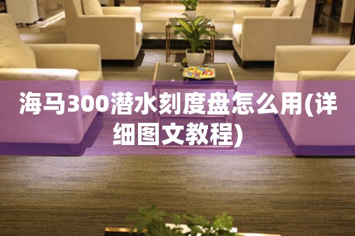 海馬300潛水刻度盤怎么用(詳細(xì)圖文教程)