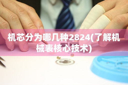 機芯分為哪幾種2824(了解機械表核心技術(shù))