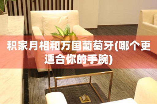 積家月相和萬國葡萄牙(哪個更適合你的手腕)