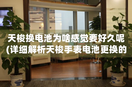 天梭換電池為啥感覺要好久呢(詳細解析天梭手表電池更換的步驟與注意事項)。