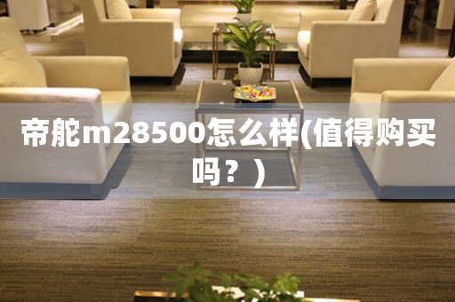 帝舵m28500怎么樣(值得購買嗎？)