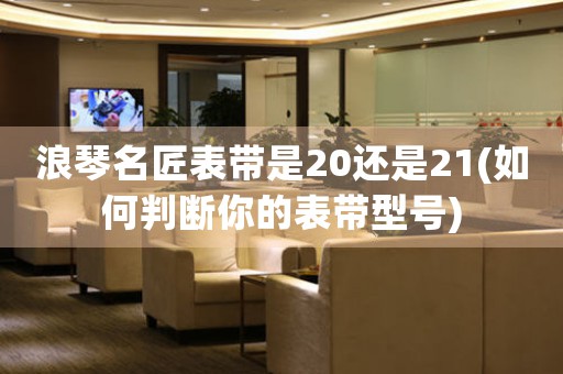 浪琴名匠表帶是20還是21(如何判斷你的表帶型號(hào))
