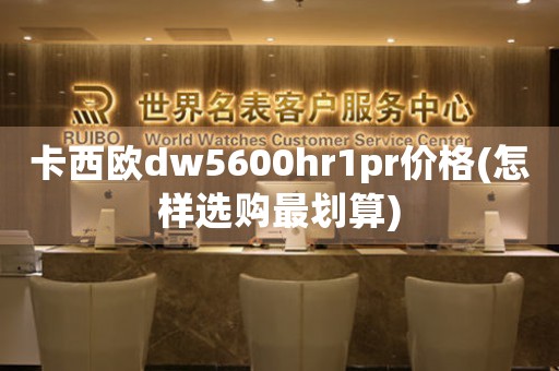 卡西歐dw5600hr1pr價格(怎樣選購最劃算)