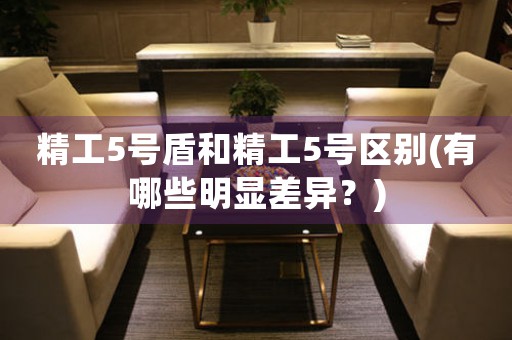 精工5號(hào)盾和精工5號(hào)區(qū)別(有哪些明顯差異？)