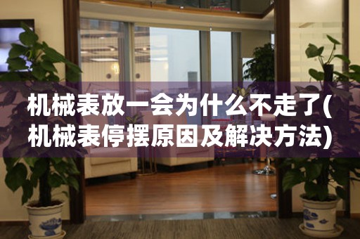 機(jī)械表放一會(huì)為什么不走了(機(jī)械表停擺原因及解決方法)